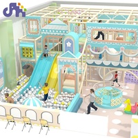 Domerry Équipement de terrain de jeu intérieur personnalisé Ensemble de parc d'aventure intérieur pour enfants Ensemble de jeu interactif pour le plaisir