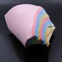 Lingettes en microfibre pour nettoyer les verres de lunettes, les lunettes de soleil, les appareils photo et les ordinateurs, couleur aléatoire