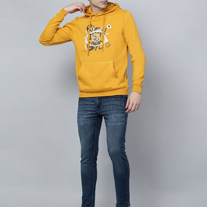 Sweat-shirts pour hommes à coupe classique, imprimés numériquement sur mesure, 2025, en coton lourd 100%, avec poche, collection automne - Product Image 5