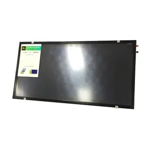 Panel pemanas air energi surya datar titanium hitam pelapis kustom