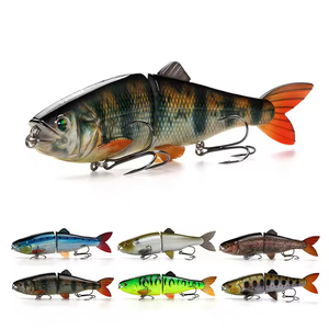 Glide Isca Articulada <span class=keywords><strong>Swimbait</strong></span> Isca De Pesca Com Ganchos Trolling Iscas De Pesca Set Isca De Jig Iscas De Pesca - Product Image 1