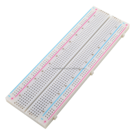 830 Titik Breadboard MB-102 MB102 Papan Sirkuit Terpadu Tanpa Solder