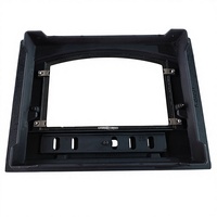 Porte de cheminée en fonte pour poêle à bois, barbecue et four à briques