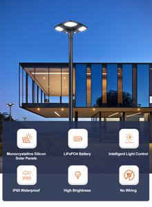 HK Mistai IP65 Lumière solaire de jardin LED étanche Capteur 4G Prix compétitif OEM Lumière décorative de paysage Lumière solaire de jardin - Product Image 2