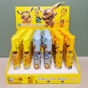 Borrador de Presión Kawaii Pokem-on de 1/4 Piezas, Lápiz de Dibujo Creativo para Niños, Regalo de Cumpleaños, Papelería, Útiles Escolares de Oficina, 0.5 mm - Product Image 4
