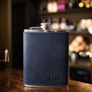 אישית pu עור ירך בקבוק עור לוגו מותאם אישית 6oz מתנה גבר הטוב ביותר - Product Image 5