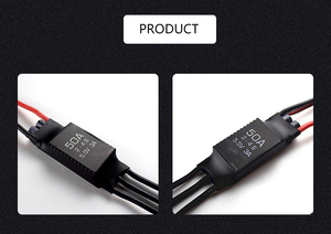 Contrôleur électronique de vitesse (ESC) sans balais pour drone multicoptère FPV RC et accessoires d'avion RC - Product Image 2