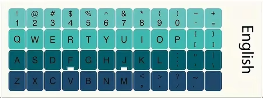 Gradient Blue-Green-English