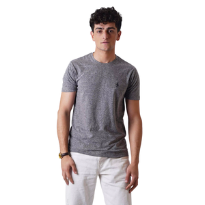 Camiseta de calle de cuello redondo para hombre OEM | Fabricante de camisetas de algodón polivinílico con cuello en V e impresión personalizada de India - Product Image 1