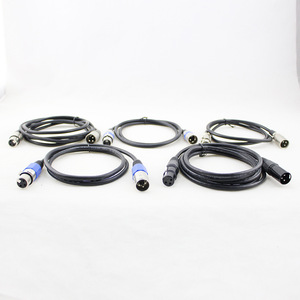 XLR <b>Cable</b> 3 Core Male Female Connector DMX Stage Lighting Audio Video <b>Cable</b> Indoor Use - Product Image 1