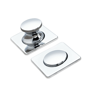 Suku cadang RV & Aksesori kenop dorong dengan desain Push-In mudah digunakan Escutcheon - Product Image 1