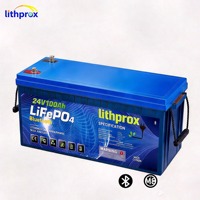 Batterie au phosphate de fer et de lithium de qualité A pour chariot élévateur industriel 25,6V100AH pour chariot élévateur de stockage frigorifique, performance constante, CE RoHS