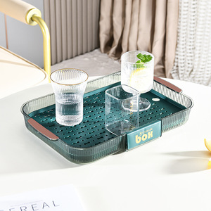 Kép cống trái cây Khay trà đặt cup chủ phòng khách và nhà bếp lưu trữ món ăn & tấm để phục vụ và hiển thị thực phẩm Trái Cây - Product Image 4