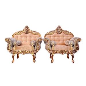 Juego de Muebles de Sala de Estar de Lujo, Sofá Elegante, Sillas Clásicas, Sofá Individual Hecho a Mano, Producto al por Mayor - Product Image 3