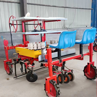 Transplanteur motorisé haute productivité Lions pour oignons verts et tomates, machine à repiquer les légumes à vendre