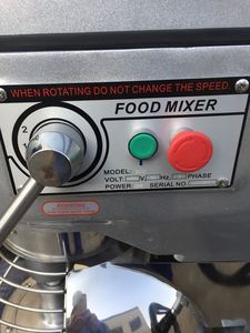 Máy trộn thực phẩm công nghiệp Commercial Electric 220V, kiểu hành tinh, trộn bột bánh mì, kem, trứng - 8L 60L, dùng cho khách sạn, tiệm bánh, làm bánh quy, bánh ngọt - Product Image 6
