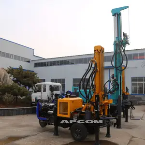 APCOM 400m 600m di perforazione-rig KW20 usato camion montato idraulico pozzo di acqua di pozzo di perforazione prezzi delle macchine trapano impianti di perforazione