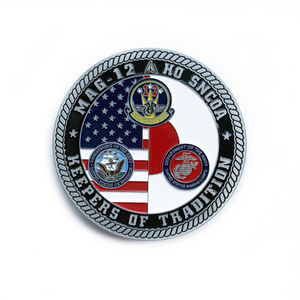 Conception personnalisée sur mesure de monnayeur double face avec emblèmes Château et Fleur de cerisier, Approvisionnement en gros et excellent rapport qualité-prix - Product Image 2