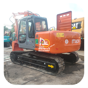 Excavatrice Hitachi ex120 d'occasion, capacité de la benne de 0,55 m³, moteur Lsuzu 4BG1T, machine sur chenilles moyenne de 12 tonnes, marque japonaise zx120 zx130 - Product Image 1