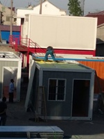 Maison de luxe européenne à faible coût en Chine maisons préfabriquées en conteneur solaire à isolation philippines