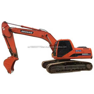 Excavatrice Doosan DH220 modèle 2023 d'occasion, fabriquée en Corée, avec moteur, poids opérationnel de 22 tonnes, haute qualité et bonnes performances, à vendre - Product Image 1