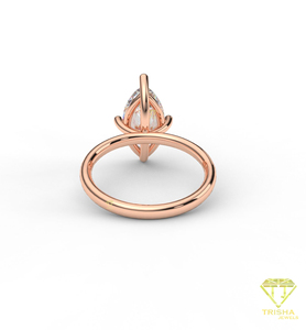 Anillo de Compromiso de Moissanita de Fábrica Directa para Joyería Nupcial, Celebración de Bodas y Regalos, Disponible al Mejor Precio - Product Image 6