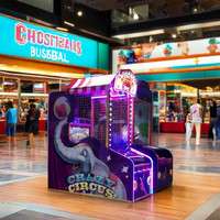Jeu à jetons jeter petit basket-ball homme-machine interactif Arcade billet Machine d'amusement pour FEC