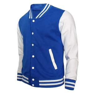 Veste universitaire de haute qualité avec col, poignets et ourlet côtelés – Vêtement d'extérieur premium pour les marchés de la mode et des loisirs sportifs - Product Image 6