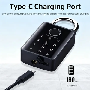 Candado Inteligente con Huella Dactilar para Gimnasio, con Batería de Gran Capacidad de 500 mAh, IP65, Directo de Fábrica - Product Image 6