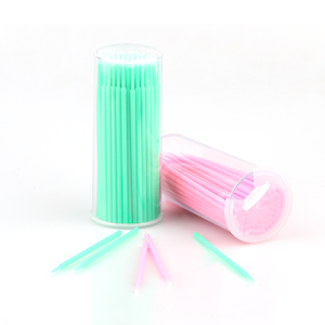 Toptan tek kullanımlık aplikatör mikro fırça kirpik temizleyici fırça kirpik uzatma araçları için - Product Image 5