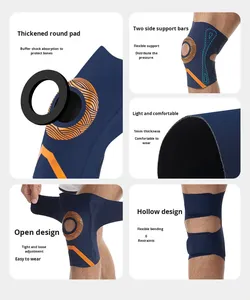 Attelle de genou Baistw, protection professionnelle, légère, fine, pour le sport, soulagement de la douleur au genou, stabilisateur de la rotule, sangle de genou unique - Product Image 3