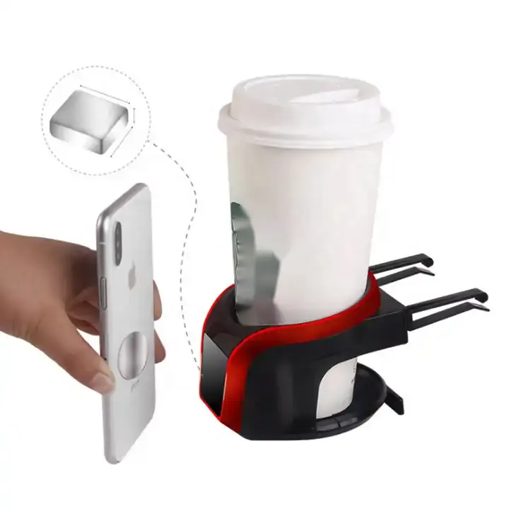 אוניברסלי תכליתי מגנטי פלסטיק Outlet שתייה נייד טלפון מחזיק כוס