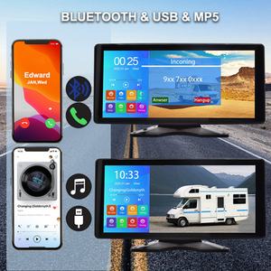 Reproductor de Video MP5 con Pantalla Táctil 2.5D de 10.36 Pulgadas, Bluetooth, USB, para Camiones y Autobuses, 4 Cámaras 1080P, 4 Canales AHD, DVR para Camión, Monitor LCD - Product Image 6