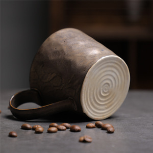 Taza <span class=keywords><strong>de</strong></span> Cerámica <span class=keywords><strong>de</strong></span> Gran Capacidad, Estilo Retro Moderno, para Café, Té <span class=keywords><strong>de</strong></span> la Tarde o Desayuno, Diseño Moderno - Product Image 4