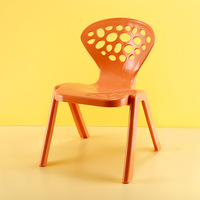 Petit tabouret en plastique personnalisé pour bébé, tabouret rond de dessin animé de ménage, dossier de chaise pour enfants extraterrestres, chaise pour tout-petits