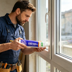 Scellant en silicone neutre résistant aux UV, imperméable, pour cuisine, salle <span class=keywords><strong>de</strong></span> bain, fenêtres et portes, mastic extérieur et intérieur résistant aux intempéries - Product Image 6