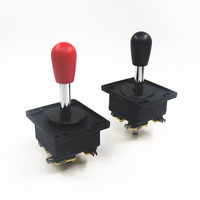 Manette de jeu Chilong de style espagnol, contrôleur d'arcade filaire avec bouton Turbo, stick de combat en métal, pour borne d'arcade et console PC