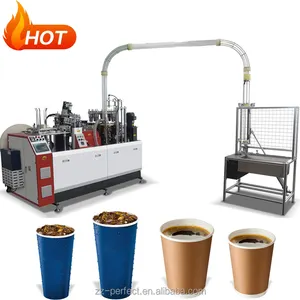 Linea di macchine per la produzione di bicchieri di carta usa e getta in cartone per noodle istantanei per la produzione di bicchieri di carta per bevande calde