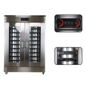 Nouveau <span class=keywords><strong>Four</strong></span> de Fermentation de Boulangerie Haute Capacité <span class=keywords><strong>à</strong></span> Double <span class=keywords><strong>Porte</strong></span>, 26 Plateaux, avec Vapeur, Étuve de Pâte Automatique pour Eau, Maïs, Lait, Sucre - Product Image 1