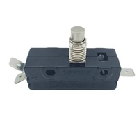 Micro-interrupteur à 3 positions avec actionneur à piston métallique à action rapide pour appareils électroménagers et machines (limitateur)
