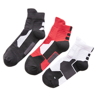 Calcetines deportivos de alta calidad para hombre, medias Elite transpirables de bádminton, venta al por mayor