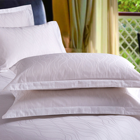 Draps plats de qualité supérieure pour lit Queen Size en coton satiné tissé 300TC, ensembles de literie pour hôtel