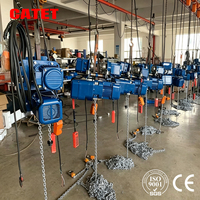 IP54 M5 Kleiner Kettenzug 2 Tonnen 3 Tonnen Luftgekühlter Motor Aluminiumdruckguss-Gehäuse Industrielles Hebevorrichtung