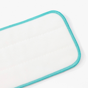 Tampons de serpillière plats en microfibre réutilisables personnalisés, rechargeables, lavables en machine, pour sols en bois, 5+5 têtes de serpillière avec <span class=keywords><strong>velcro</strong></span>, remplacement - Product Image 3