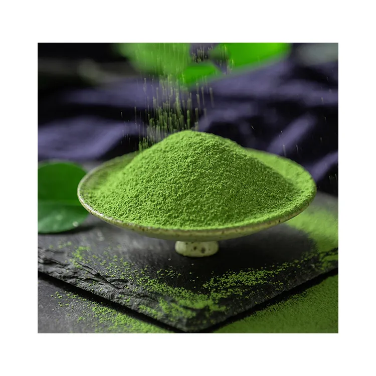 Halal Certificaat Instant Ogarnic Prijs Per Kg Slank Poeder Matcha Groene Thee