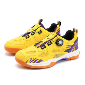 Chaussures de badminton et de pickleball professionnelles en gros OEM/ODM, respirantes, avec boucle automatique et semelle non-marquante - Product Image 4