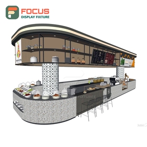 Premium Coffee Merchandise Display <b>Rack</b> Laminate Wood Finish Coffee Bean Display Area Cafe Product Display <b>Rack</b> - Product Image 6