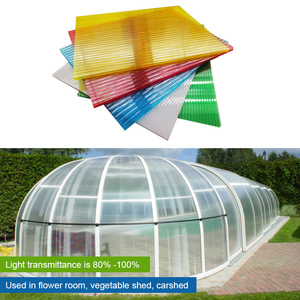 Panneaux en nid d'abeille haute résistance en feuille de polycarbonate <span class=keywords><strong>transparent</strong></span> pour utilisation en entrepôt Certifié CE ISO Pas de rouille Durable - Product Image 2