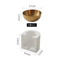 Diffuseur d'aromathérapie de base de nuage de gypse carré brûleur de cire de lampe d'huile essentielle pour l'éclairage à la maison de bougie Amazon stock transfrontalier