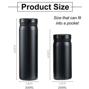 New Arrival 300ml Thermos Cup Into Pockets Vacuum Cup Water <b>Bottle</b> With Custom Logo 10 oz Vacuum 304 Stainless Steel Double Wall - Product Image 4